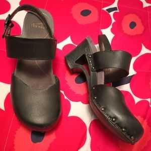 Dansko Thea Wooden Clog 38